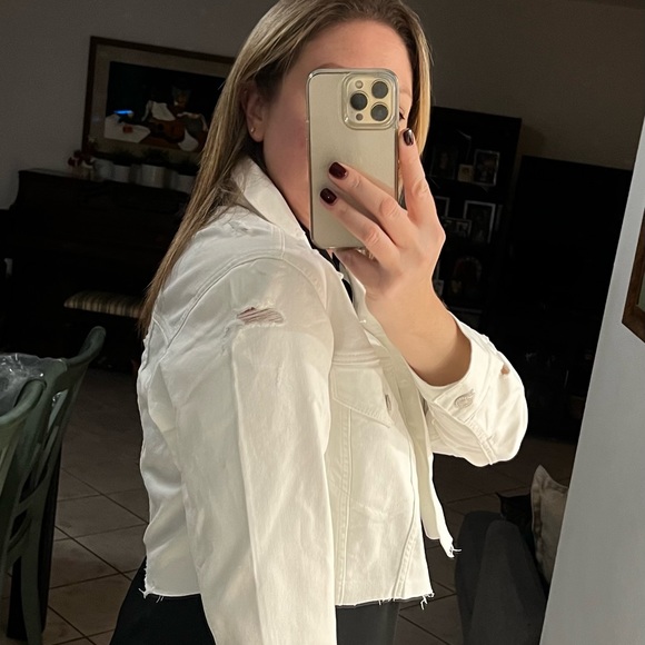 Express oversized cropped jacket - Picture 6 of 6